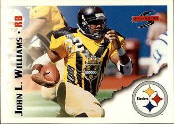 John L. Williams Pittsburgh Steelers 1995 Score NFL #80